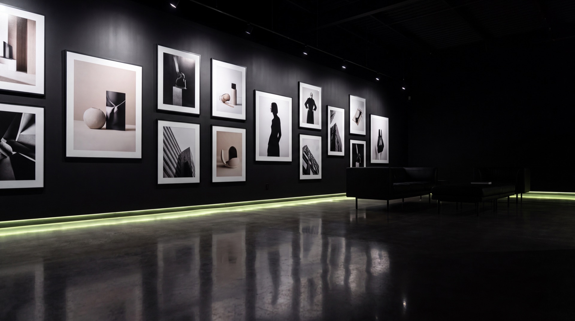 Magnet — selected brand work on a gallery wall